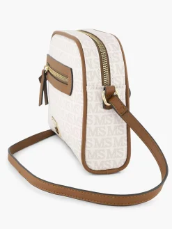 Michael Shannon Witte Schoudertas Print-Dames Online Exclusive Accessoires
