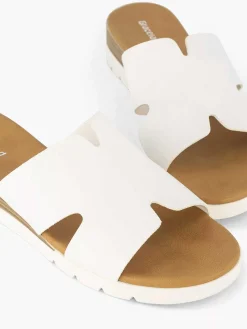 Graceland Witte Slipper-Dames Slippers