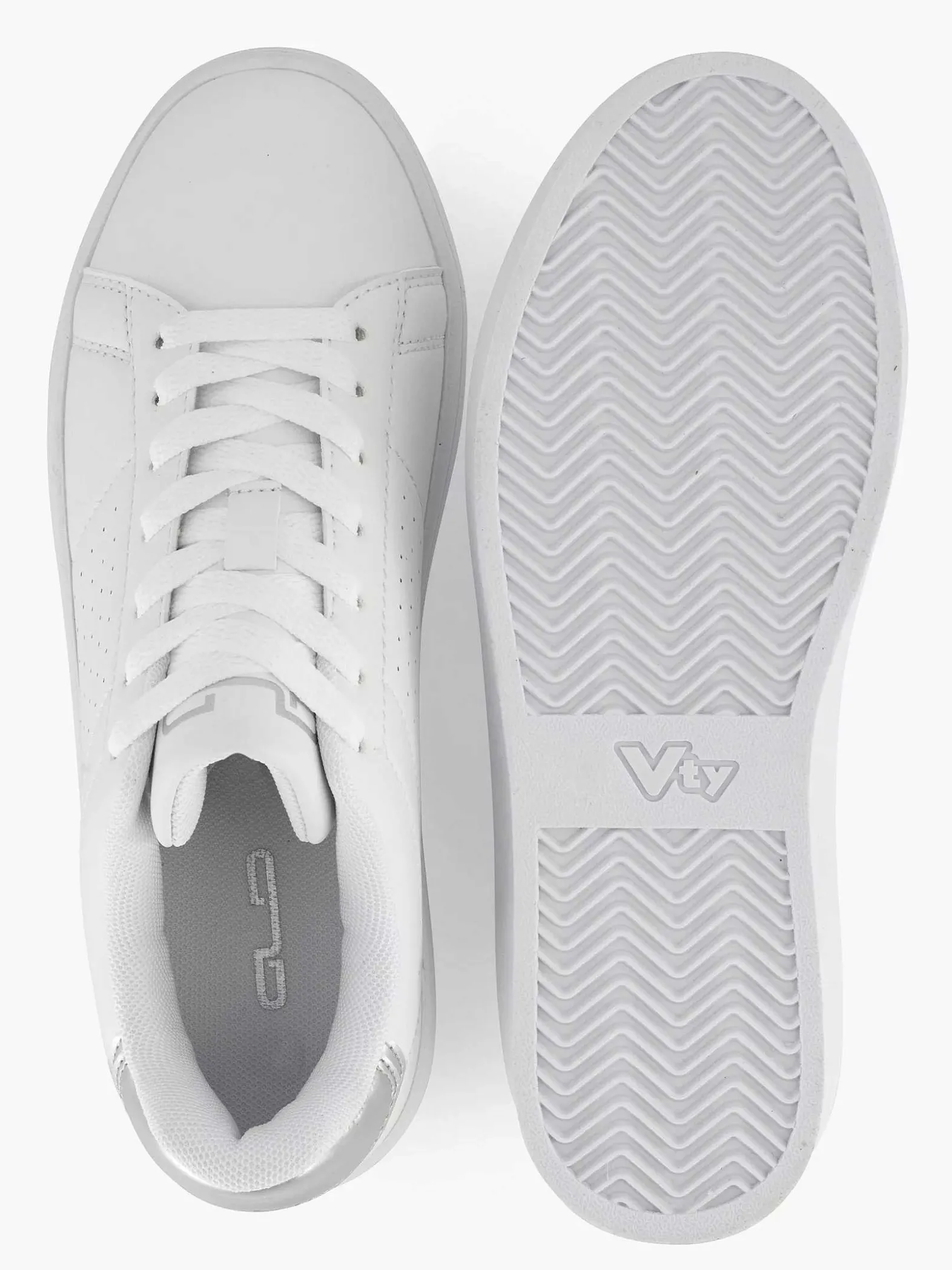 Graceland Witte Sneaker-Dames Sneakers