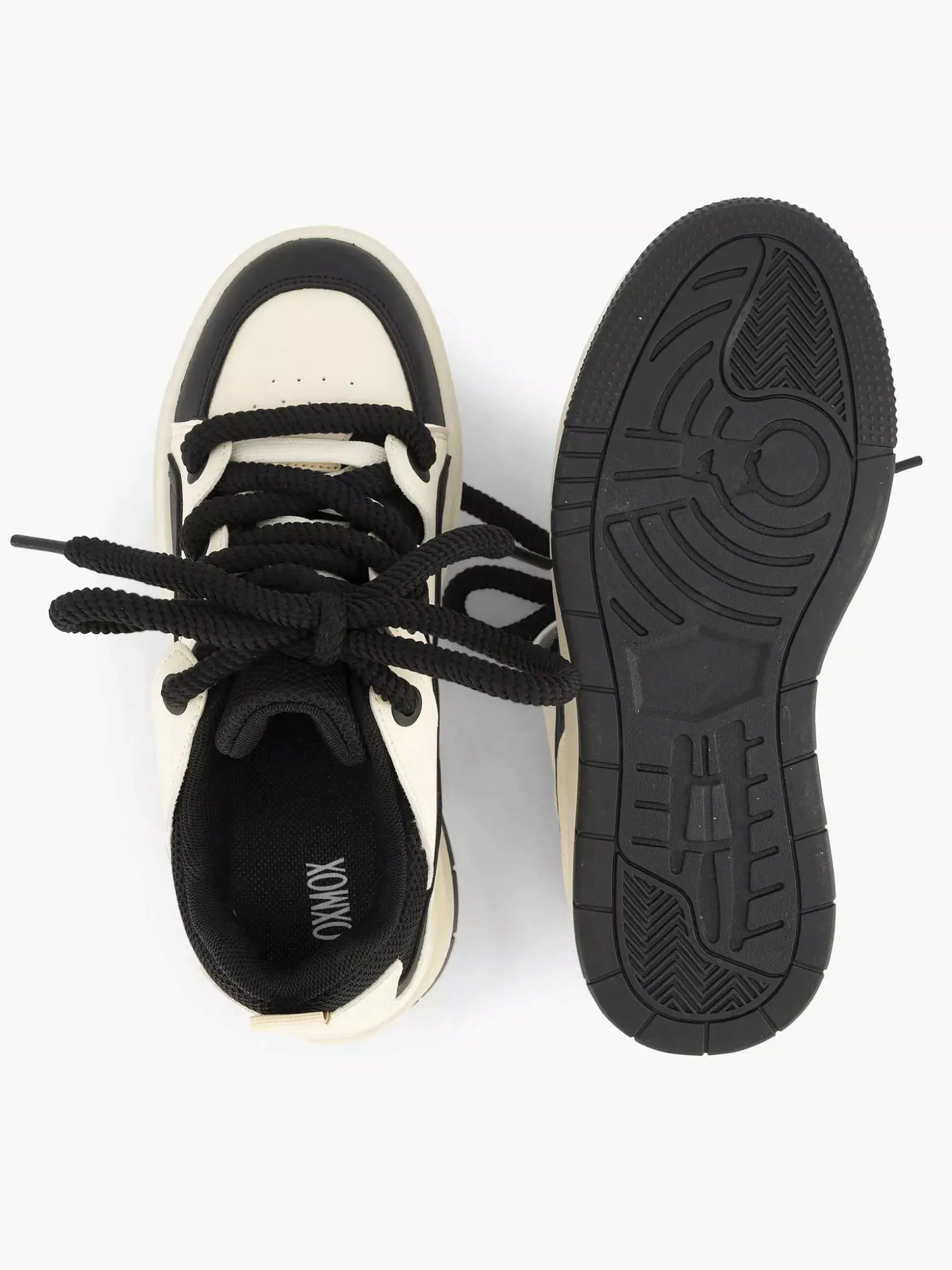 Oxmox Witte Sneaker-Dames Sneakers