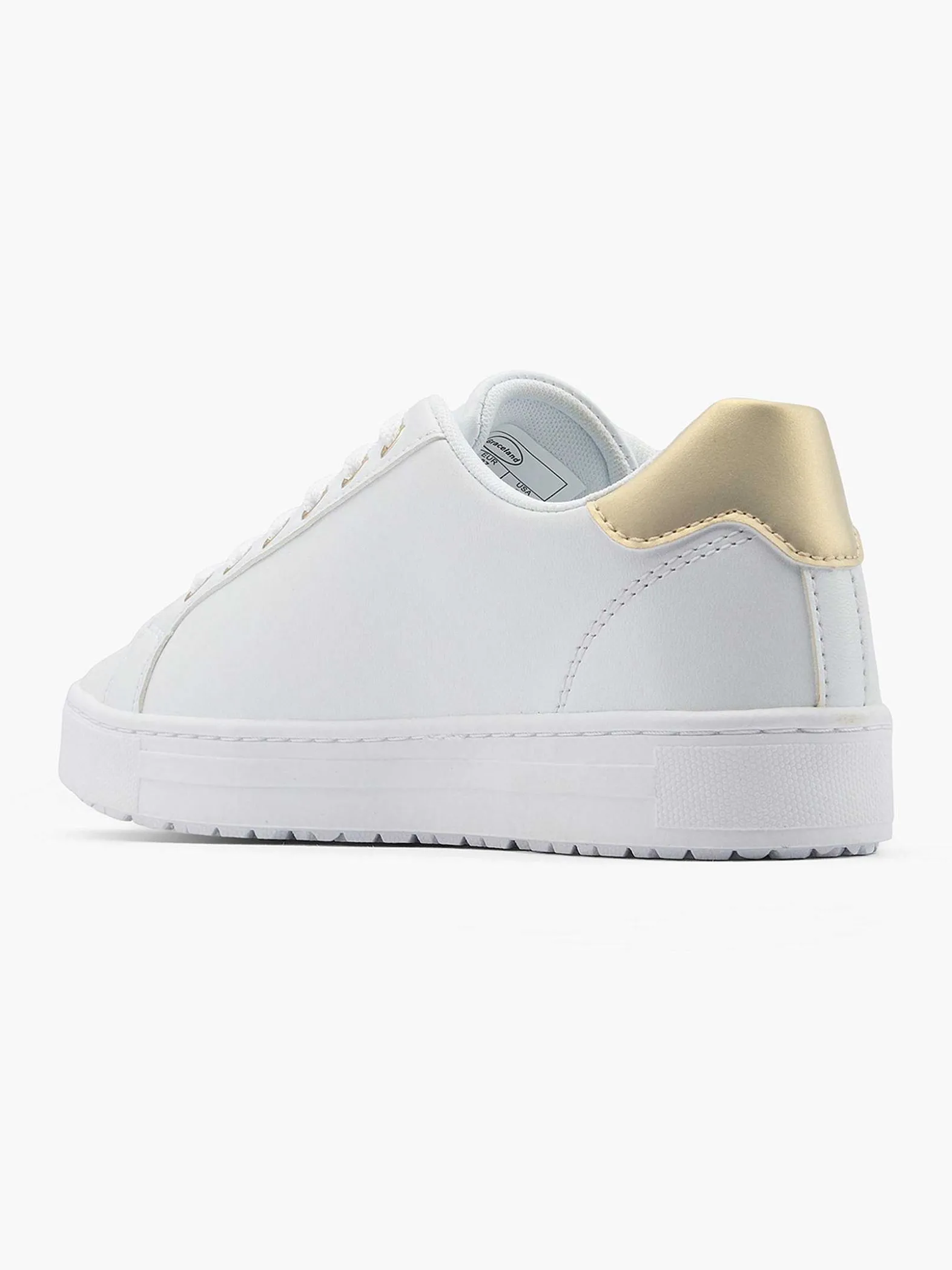 Graceland Witte Sneaker-Dames Sneakers