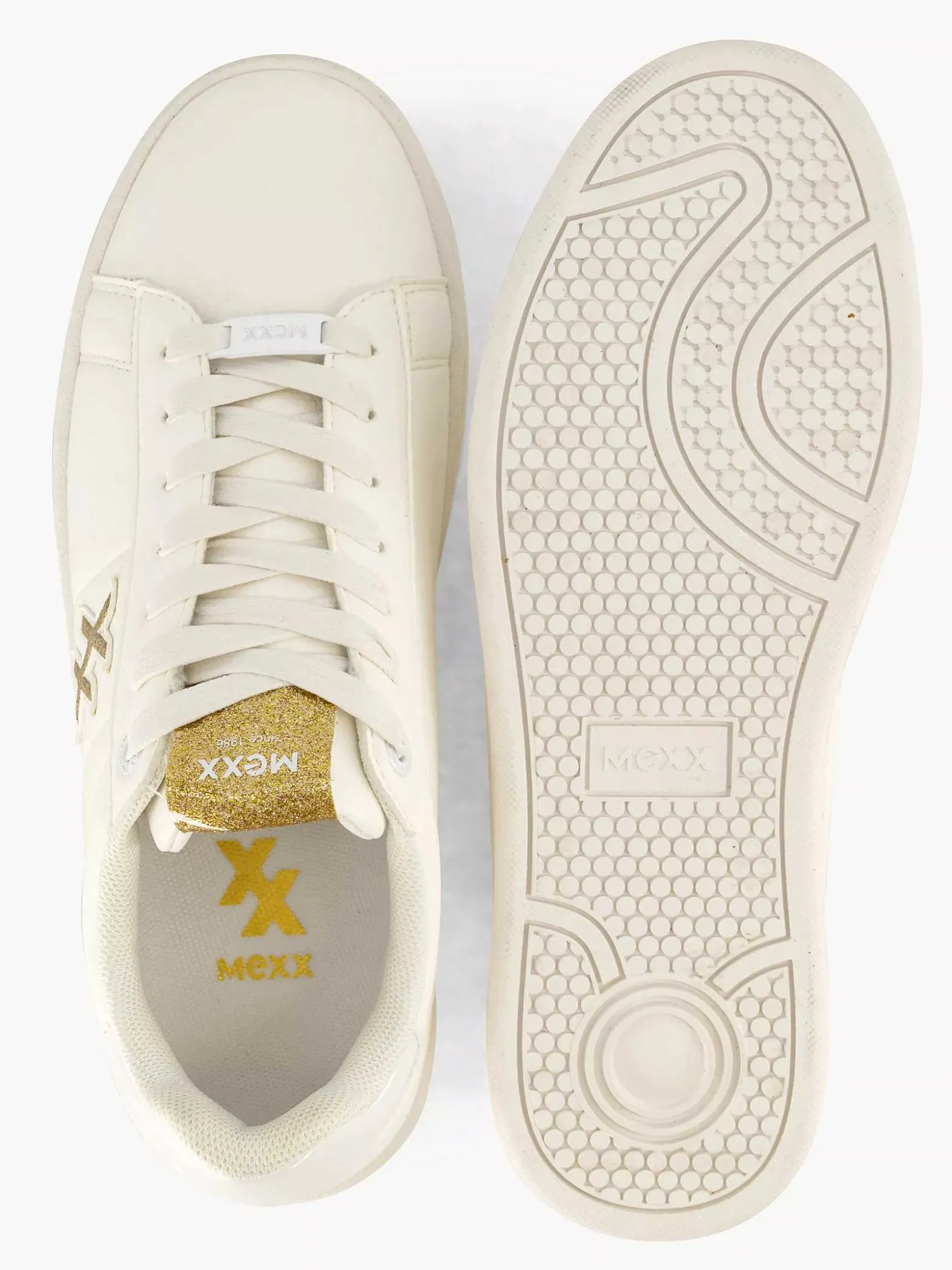MEXX Witte Sneaker-Dames Sneakers