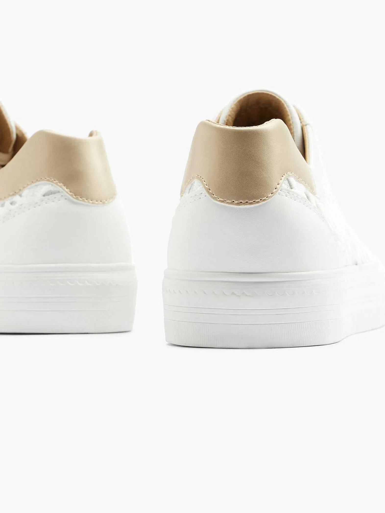 Graceland Witte Sneaker-Dames Sneakers