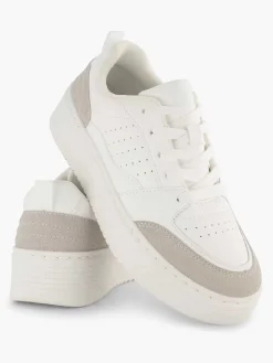 Graceland Witte Sneaker-Dames Sneakers