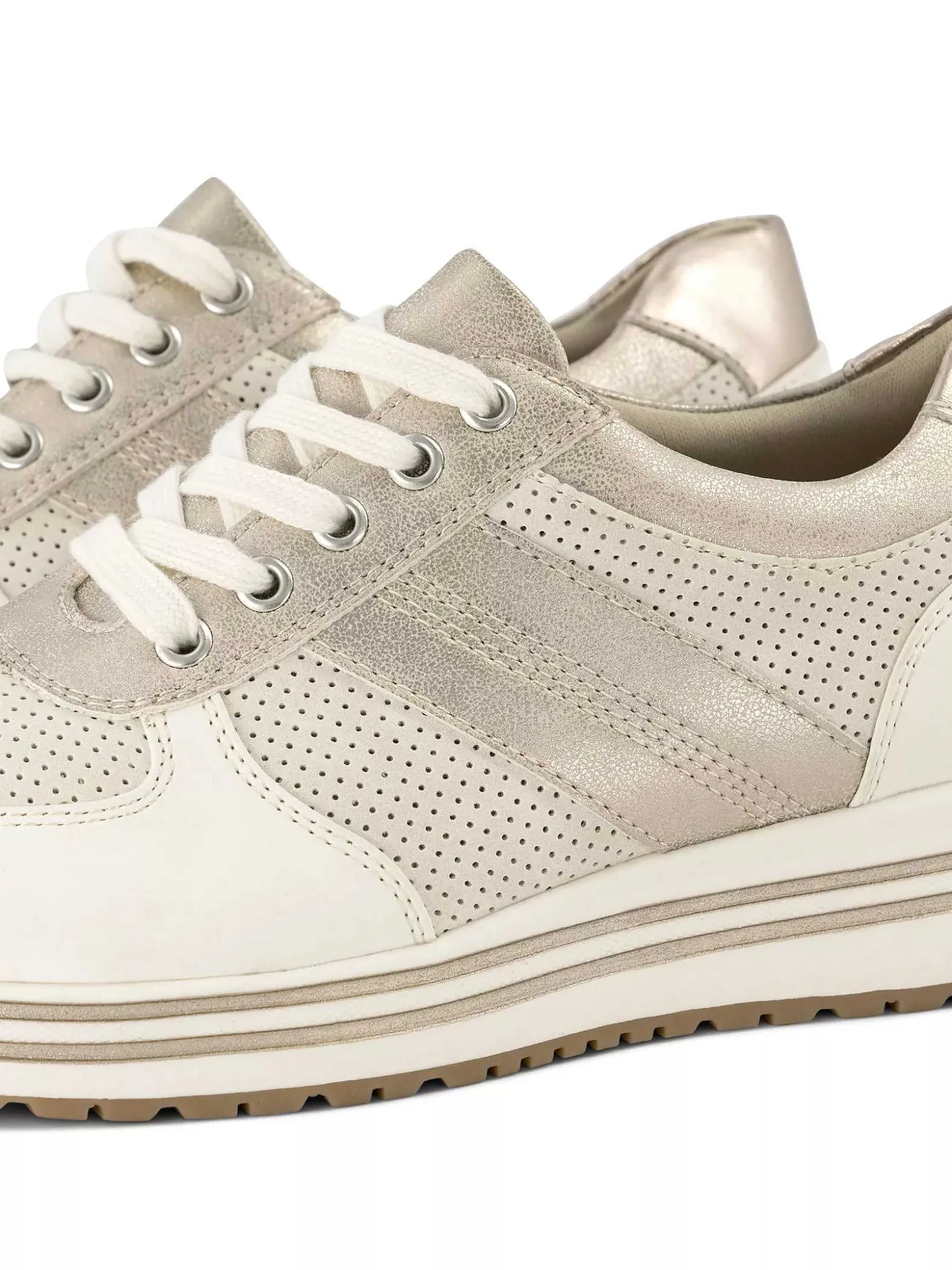 Graceland Witte Sneaker-Dames Sneakers