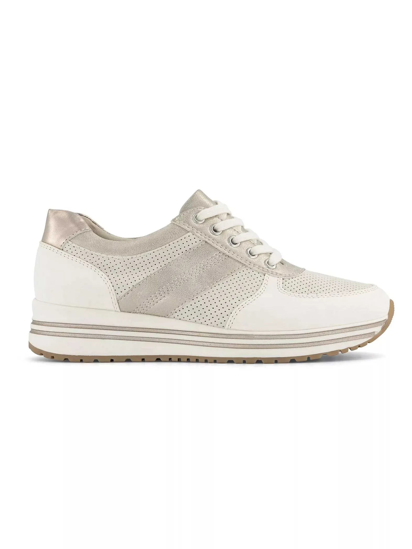 Graceland Witte Sneaker-Dames Sneakers