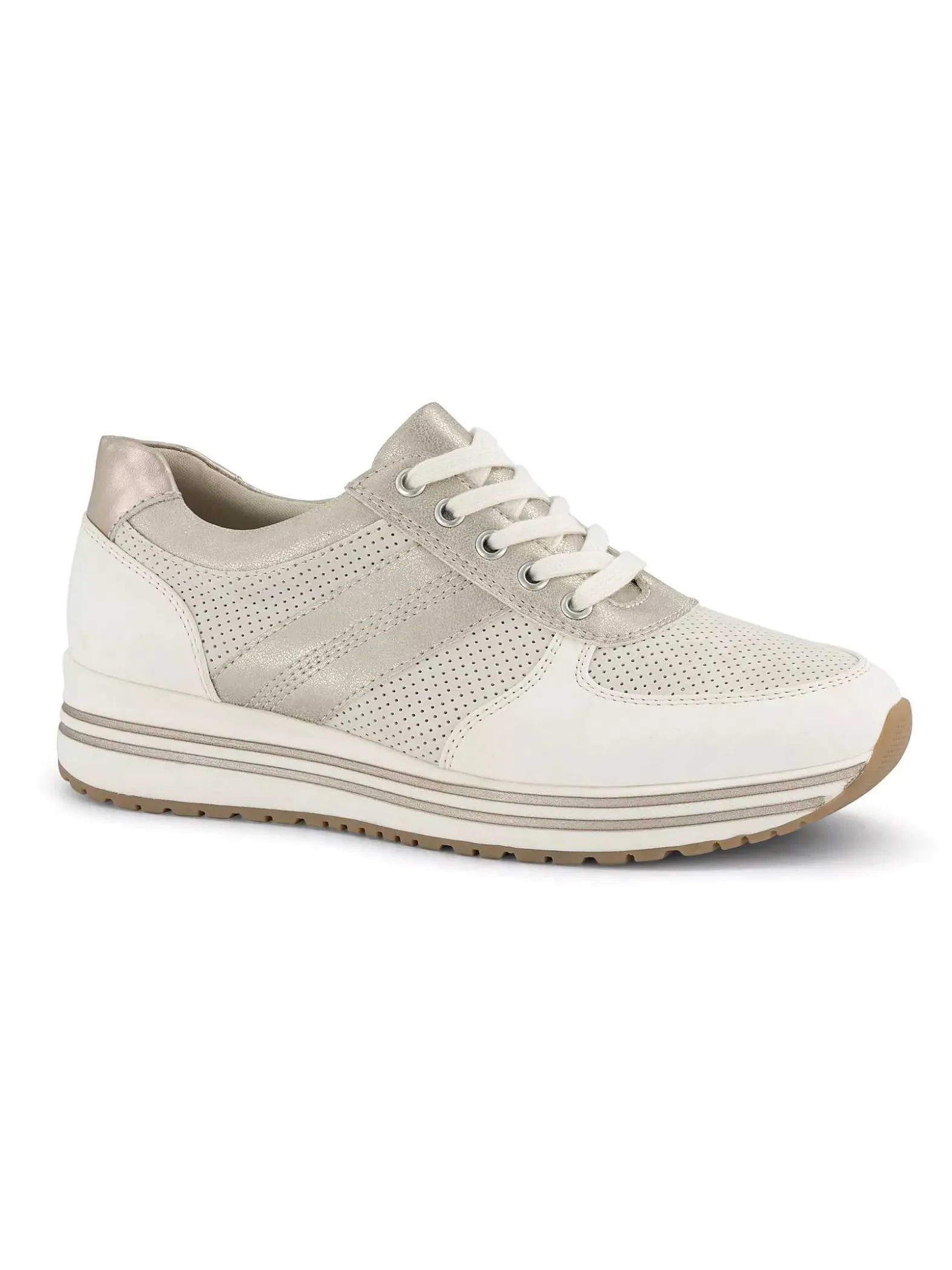 Graceland Witte Sneaker-Dames Sneakers