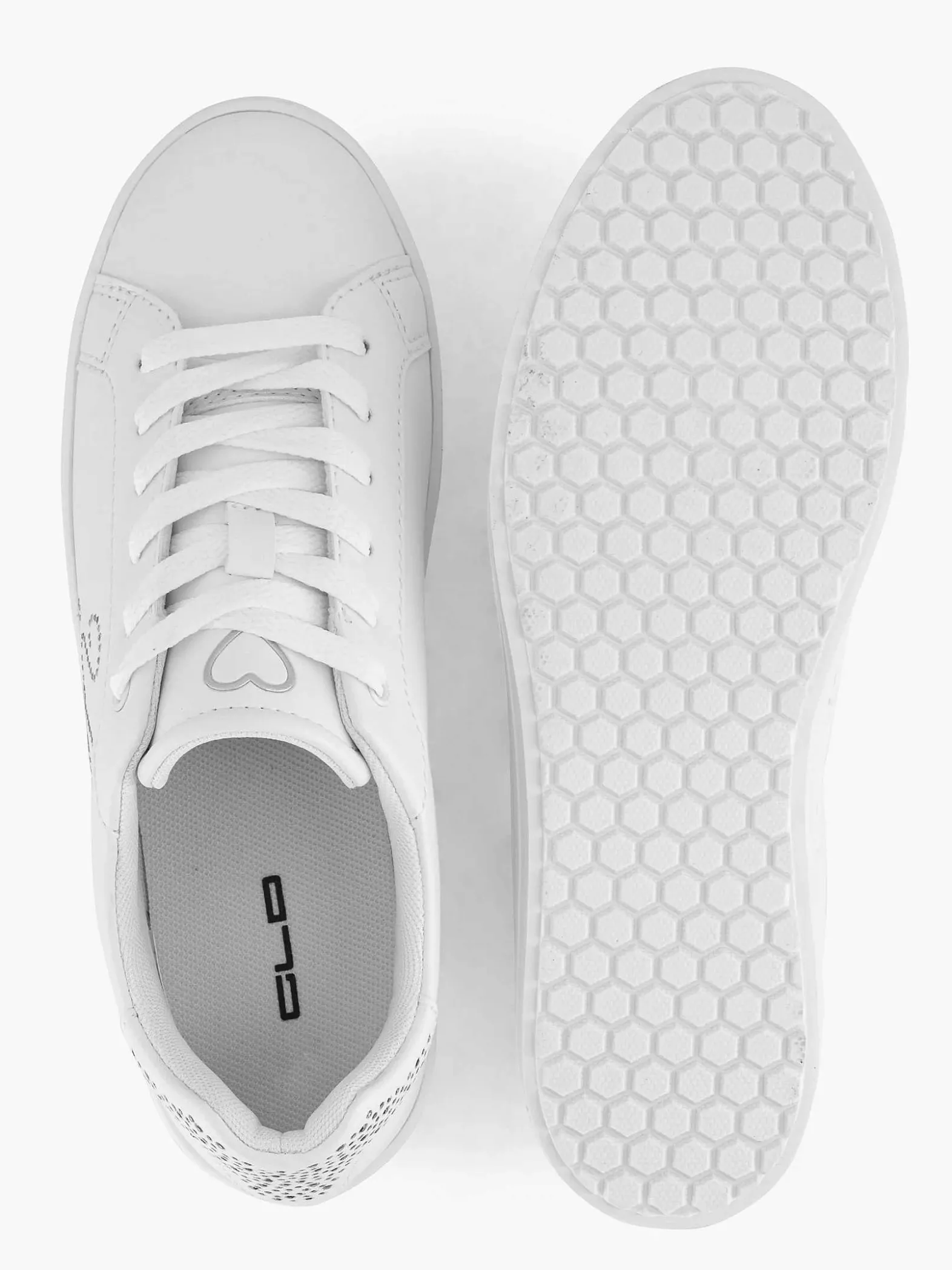 Graceland Witte Sneaker-Dames Sneakers