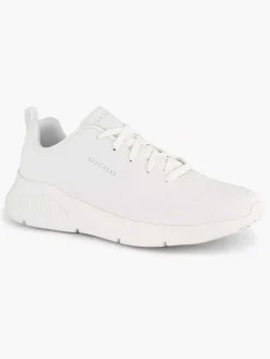 Skechers Witte Sneaker-Heren Sneakers