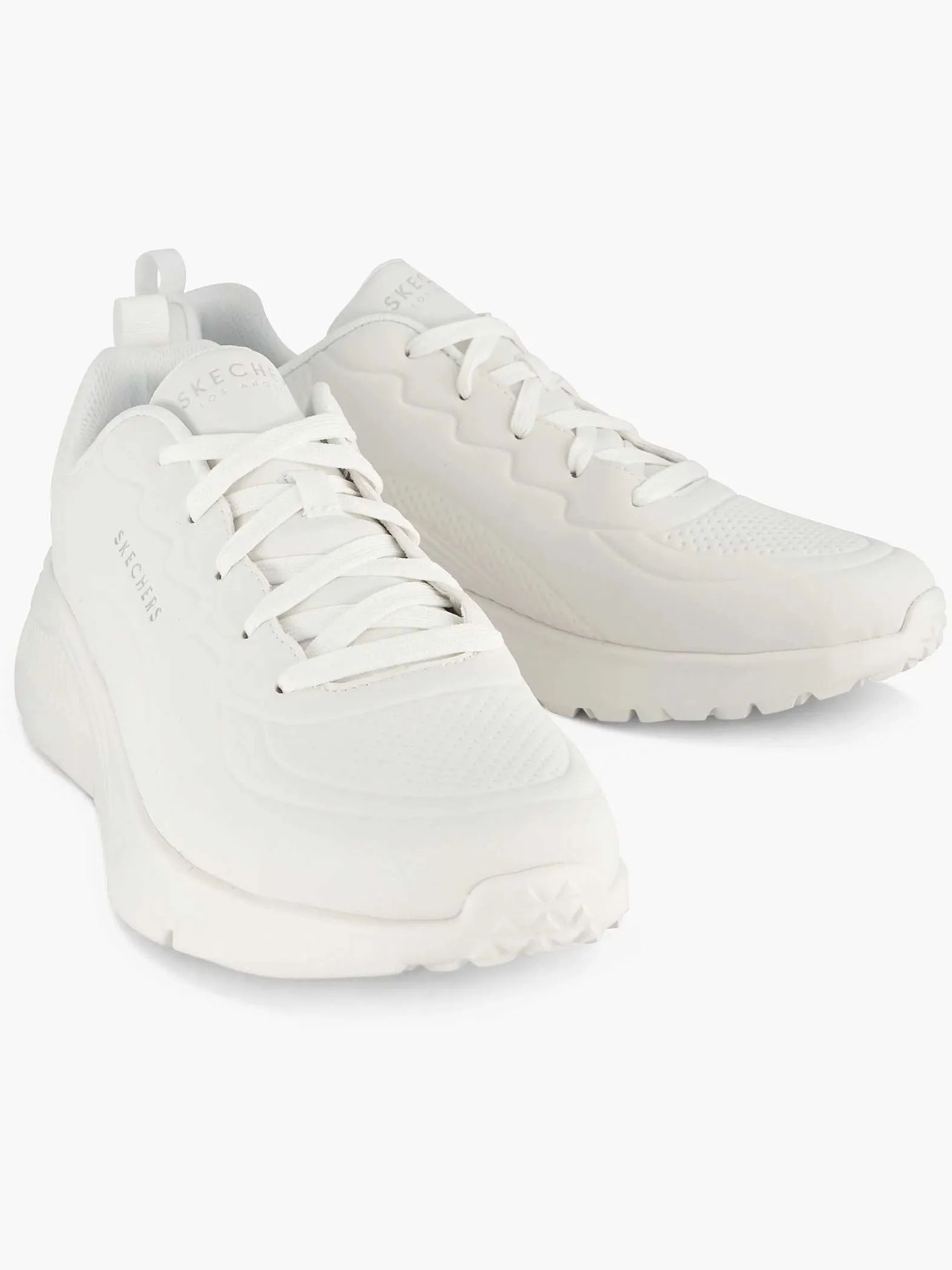 Skechers Witte Sneaker-Heren Sneakers