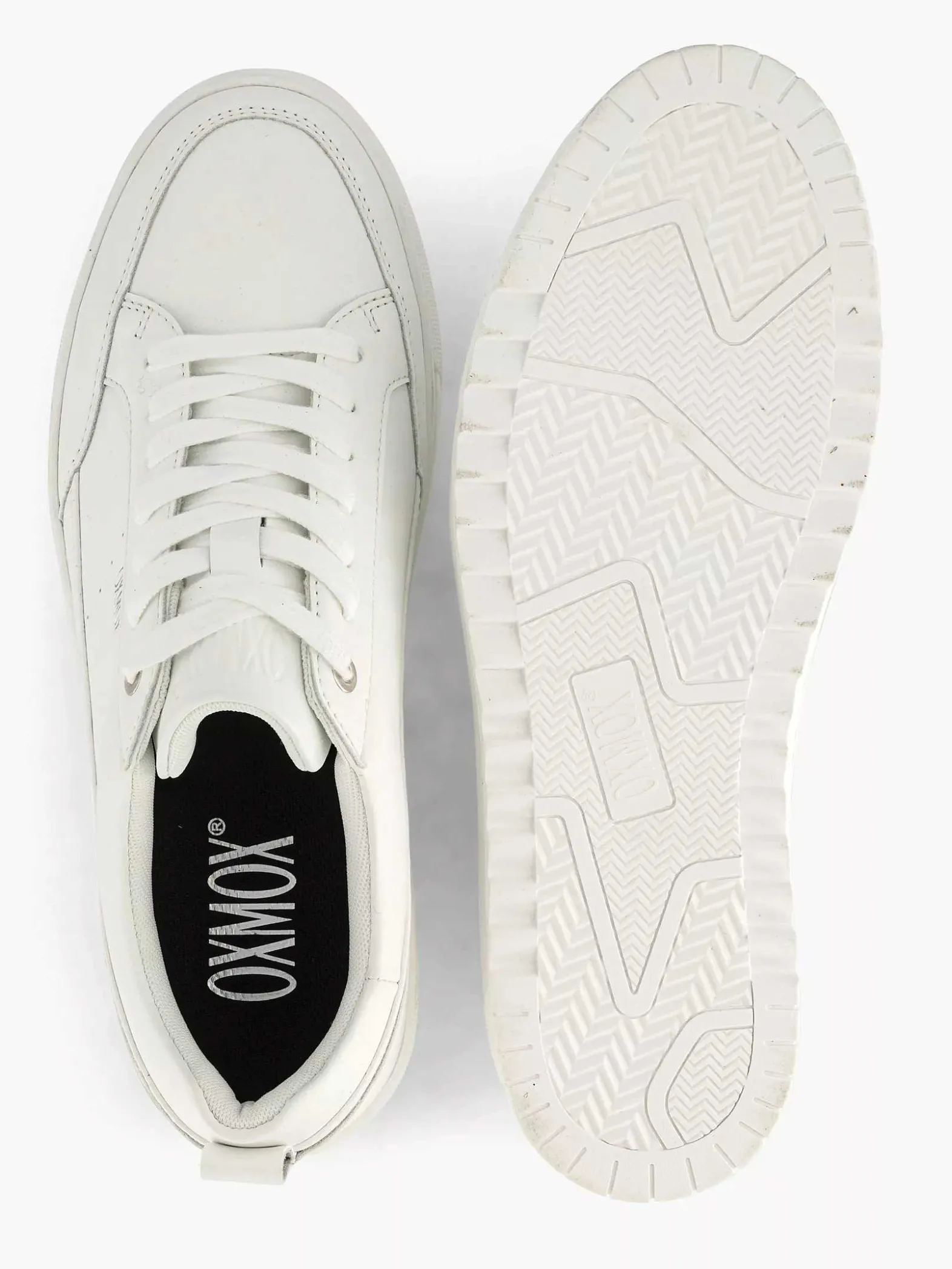 Oxmox Witte Sneaker-Heren Sneakers