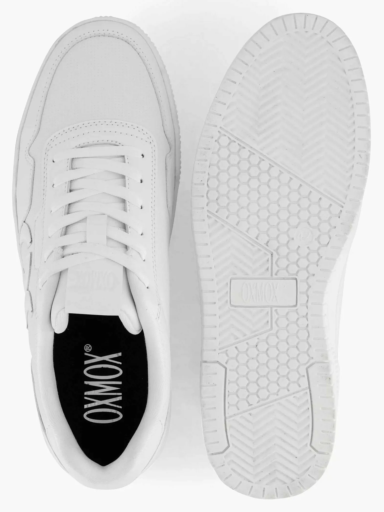 Oxmox Witte Sneaker-Heren Sneakers