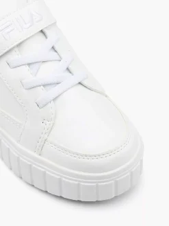 FILA Witte Sneaker-Kinderen Jongensschoenen