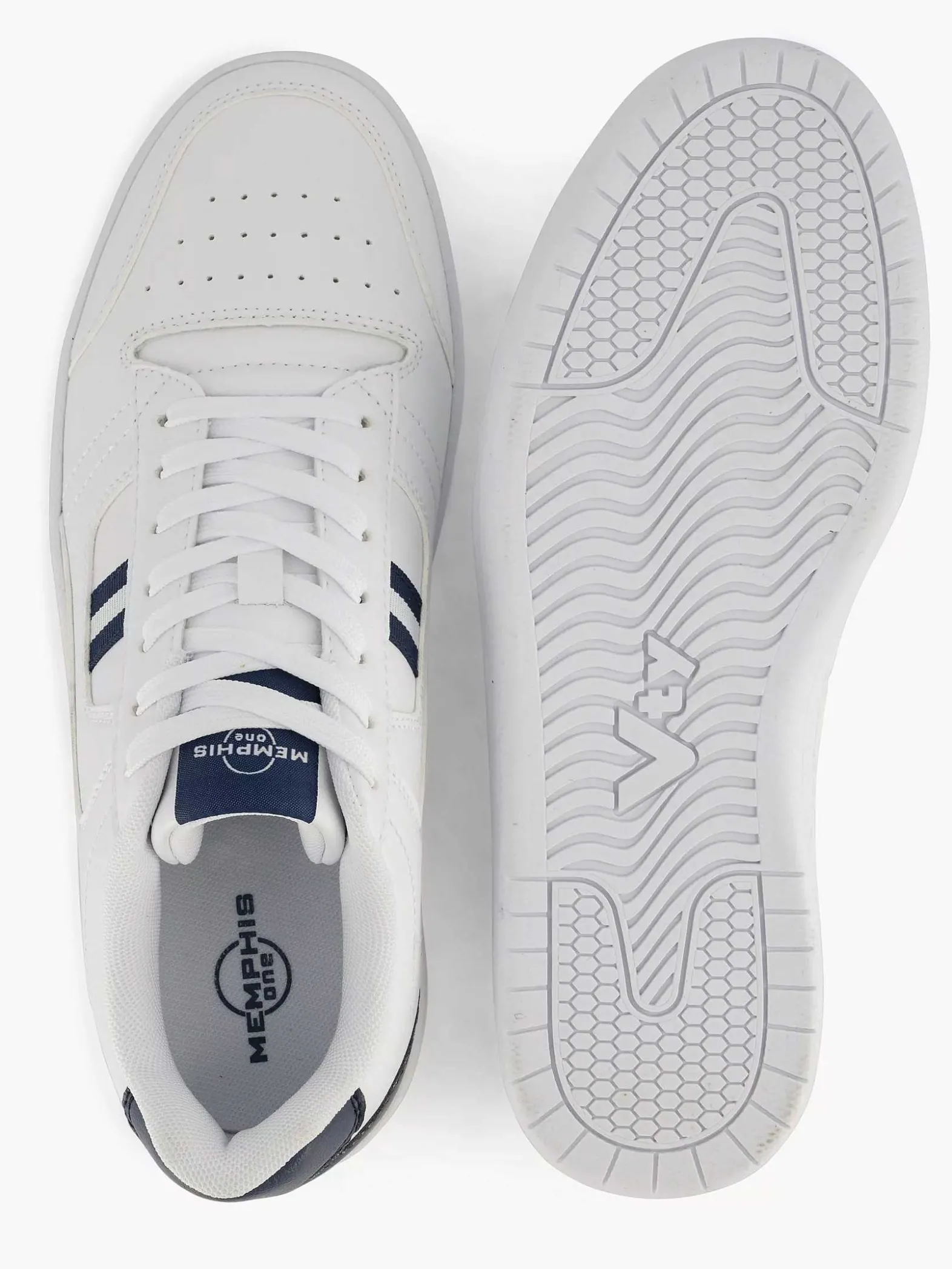 Memphis One Witte Sneaker-Heren Sneakers