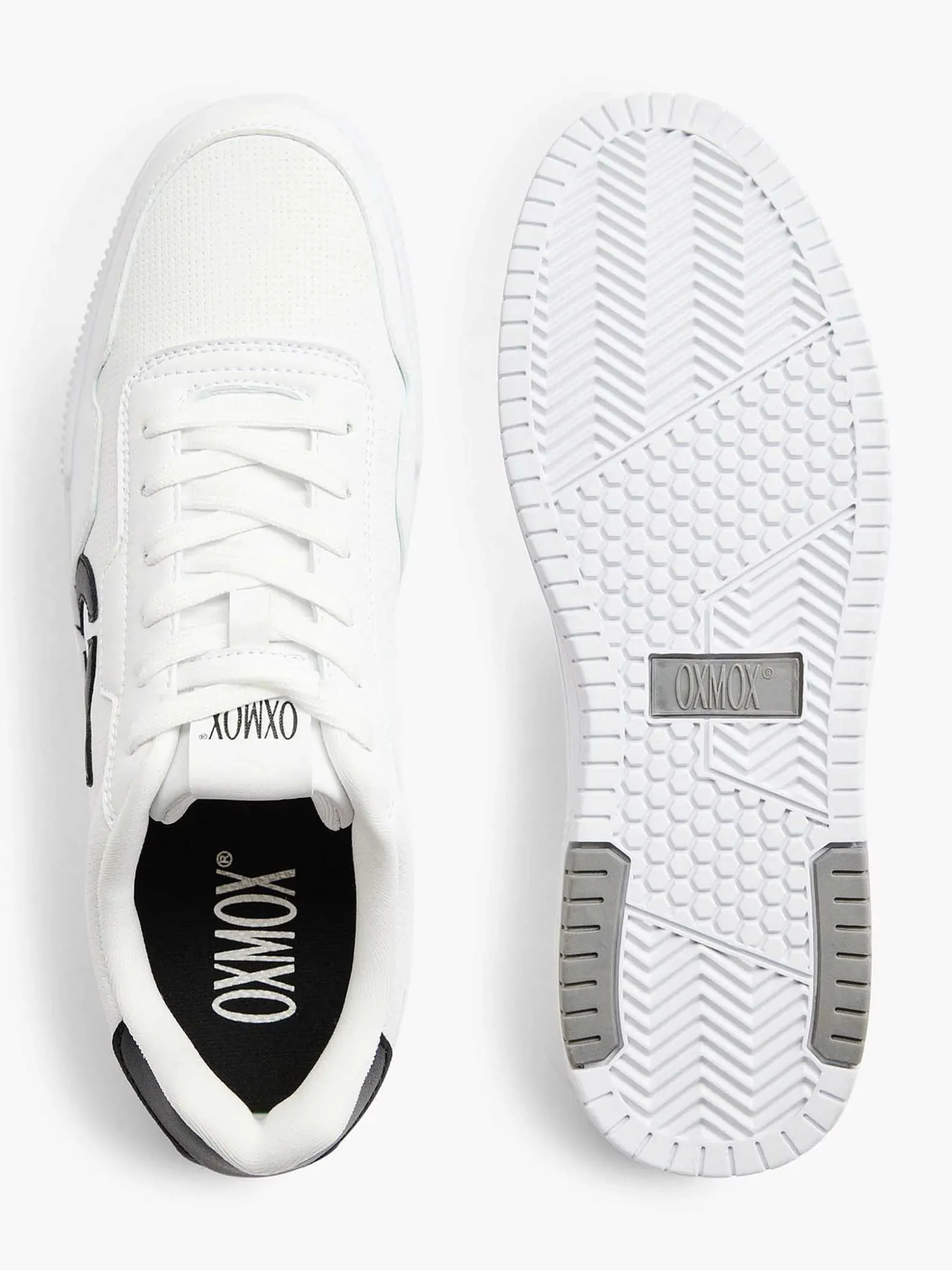 Oxmox Witte Sneaker-Heren Sneakers