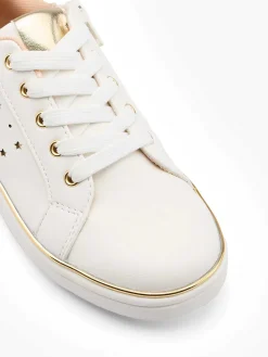 Graceland Witte Sneaker-Kinderen Babyschoenen