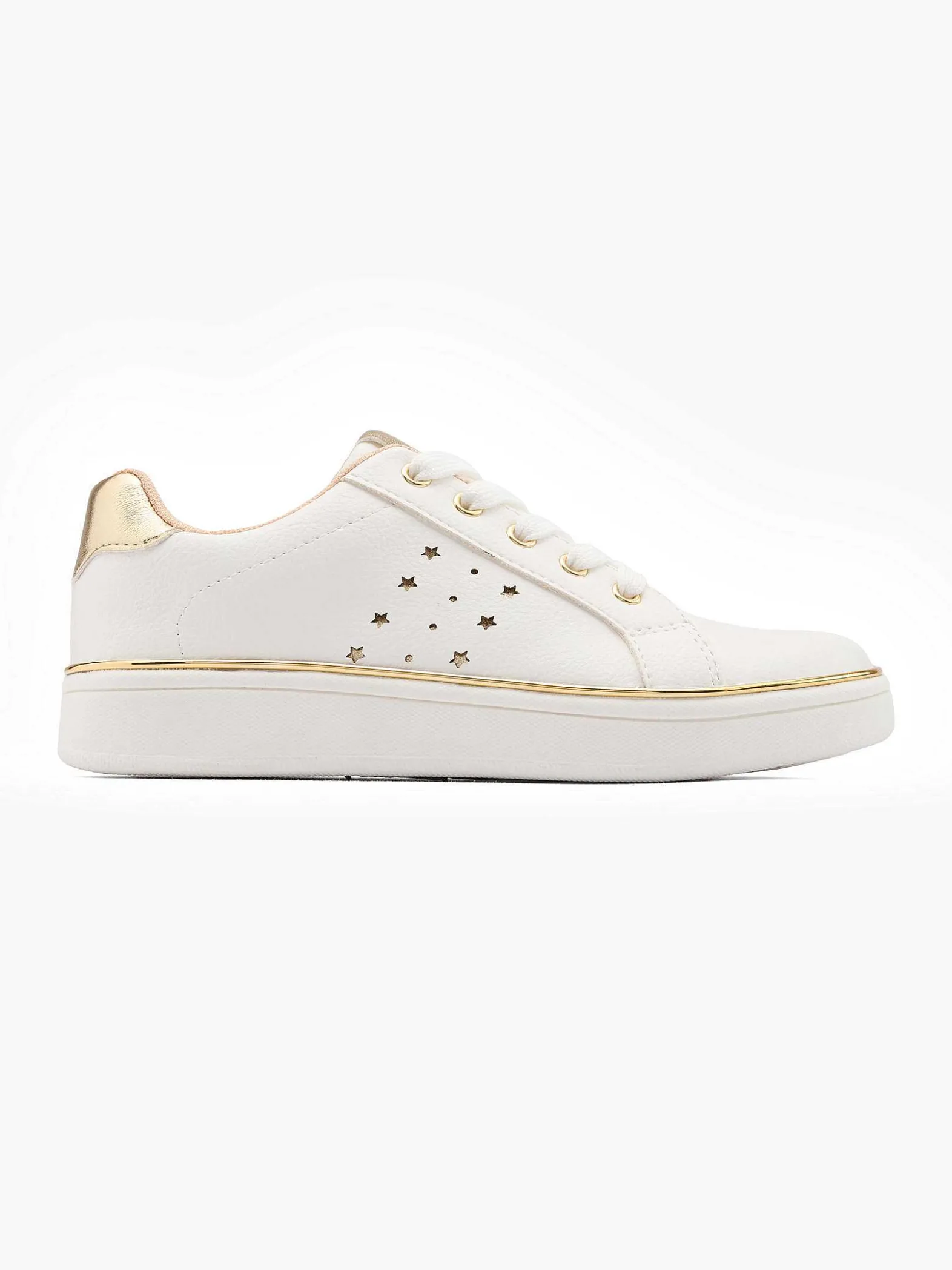 Graceland Witte Sneaker-Kinderen Babyschoenen
