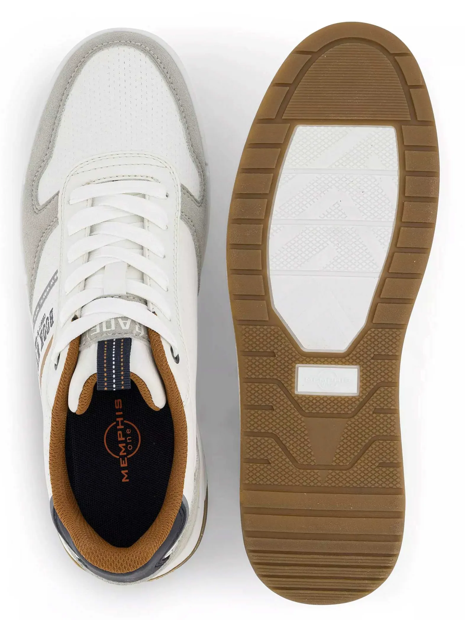 Memphis One Witte Sneaker-Heren Sneakers