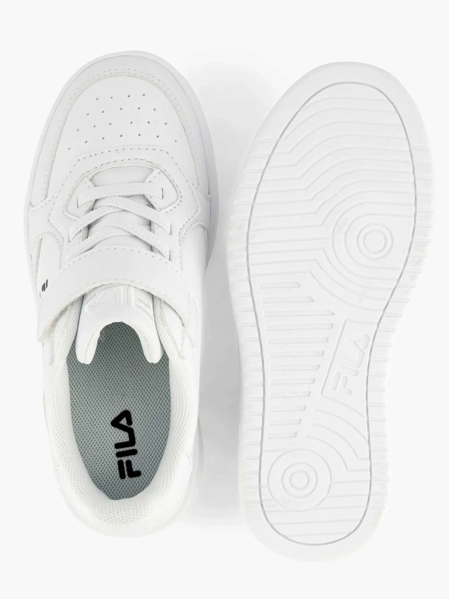 FILA Witte Sneaker-Kinderen Jongensschoenen