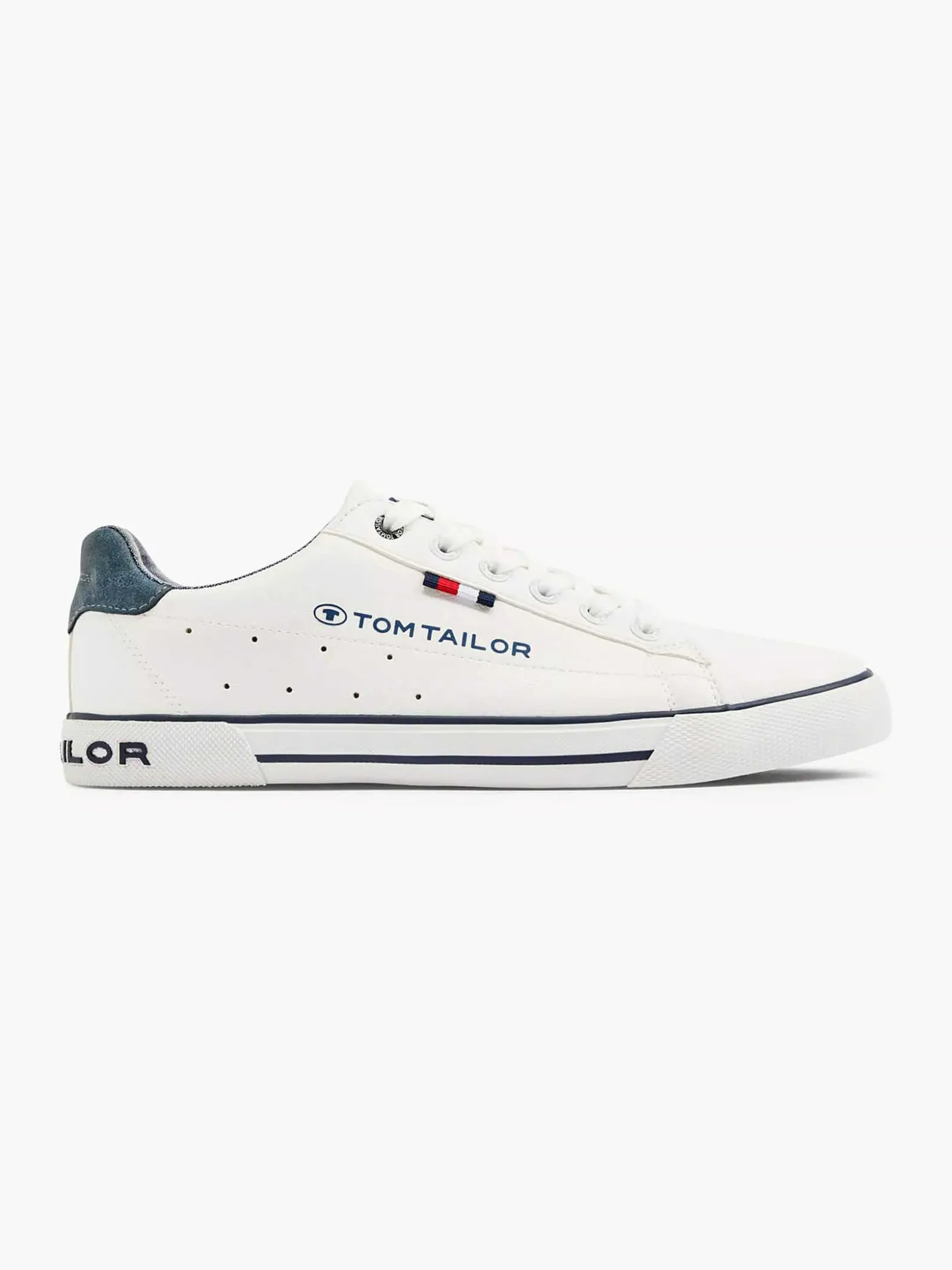 TOM TAILOR Witte Sneaker-Heren Sneakers