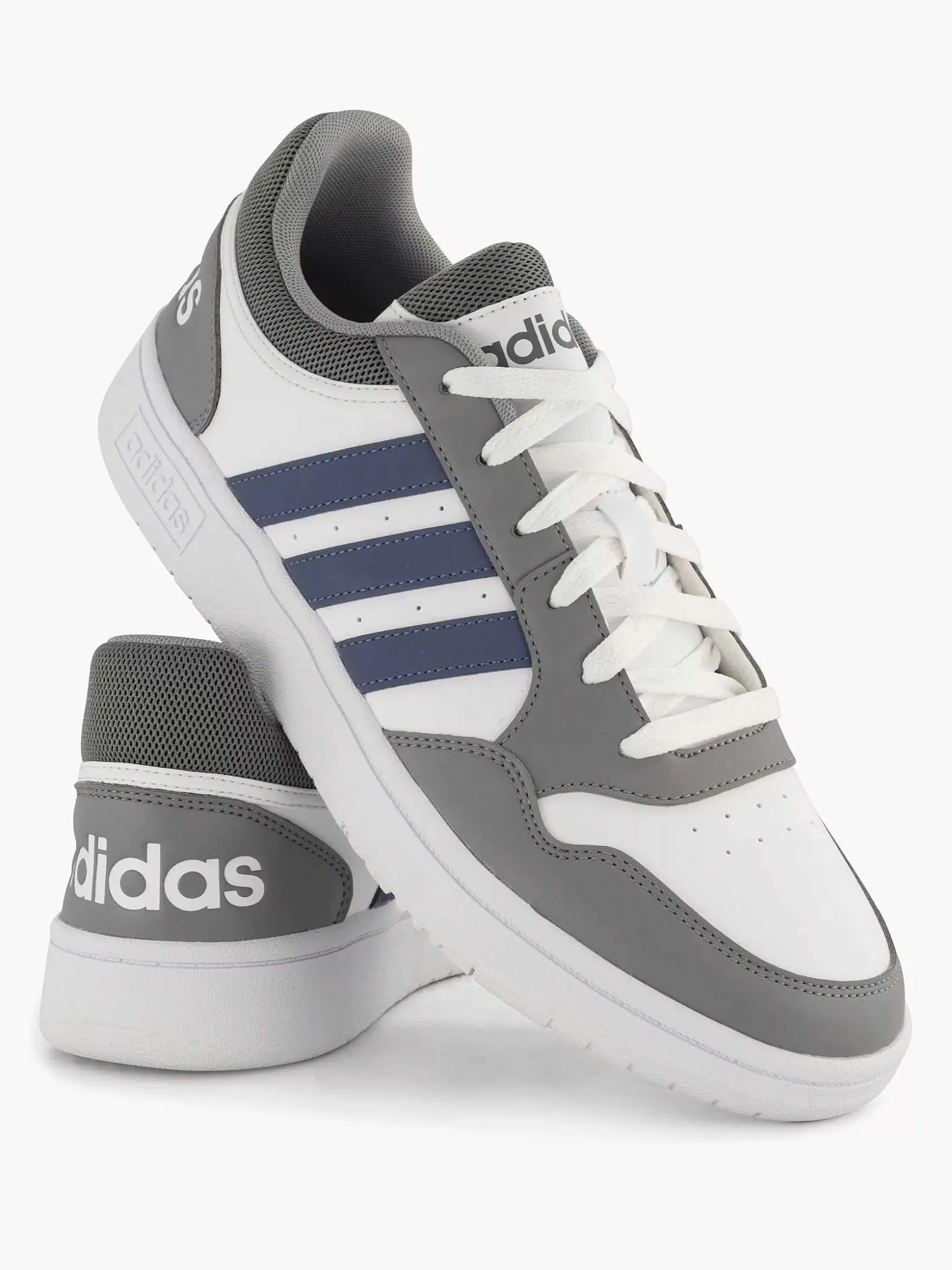 adidas Witte Sneaker Hoops 3.0-Heren Sneakers