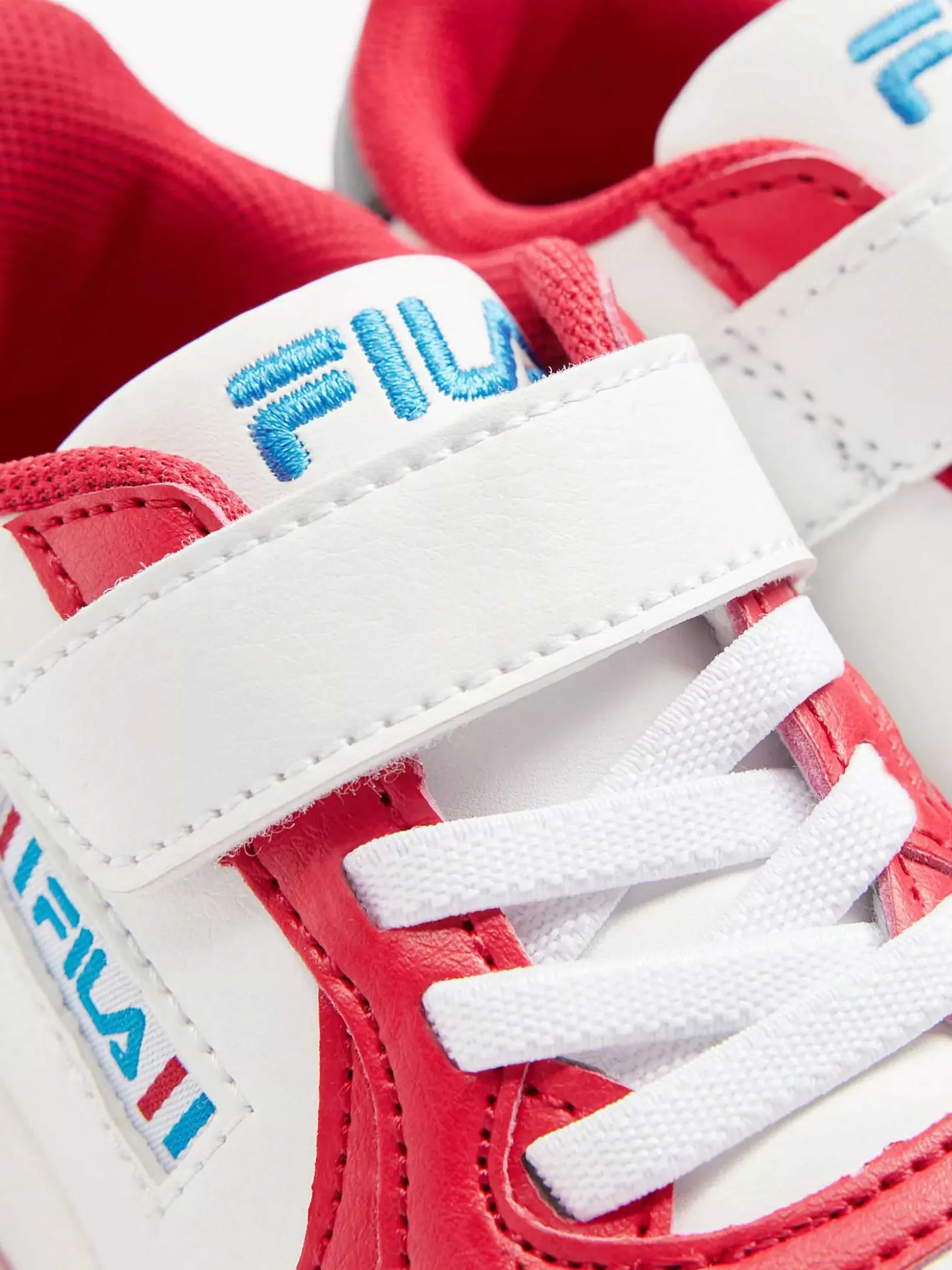 FILA Witte Sneaker Klittenband-Kinderen Jongensschoenen