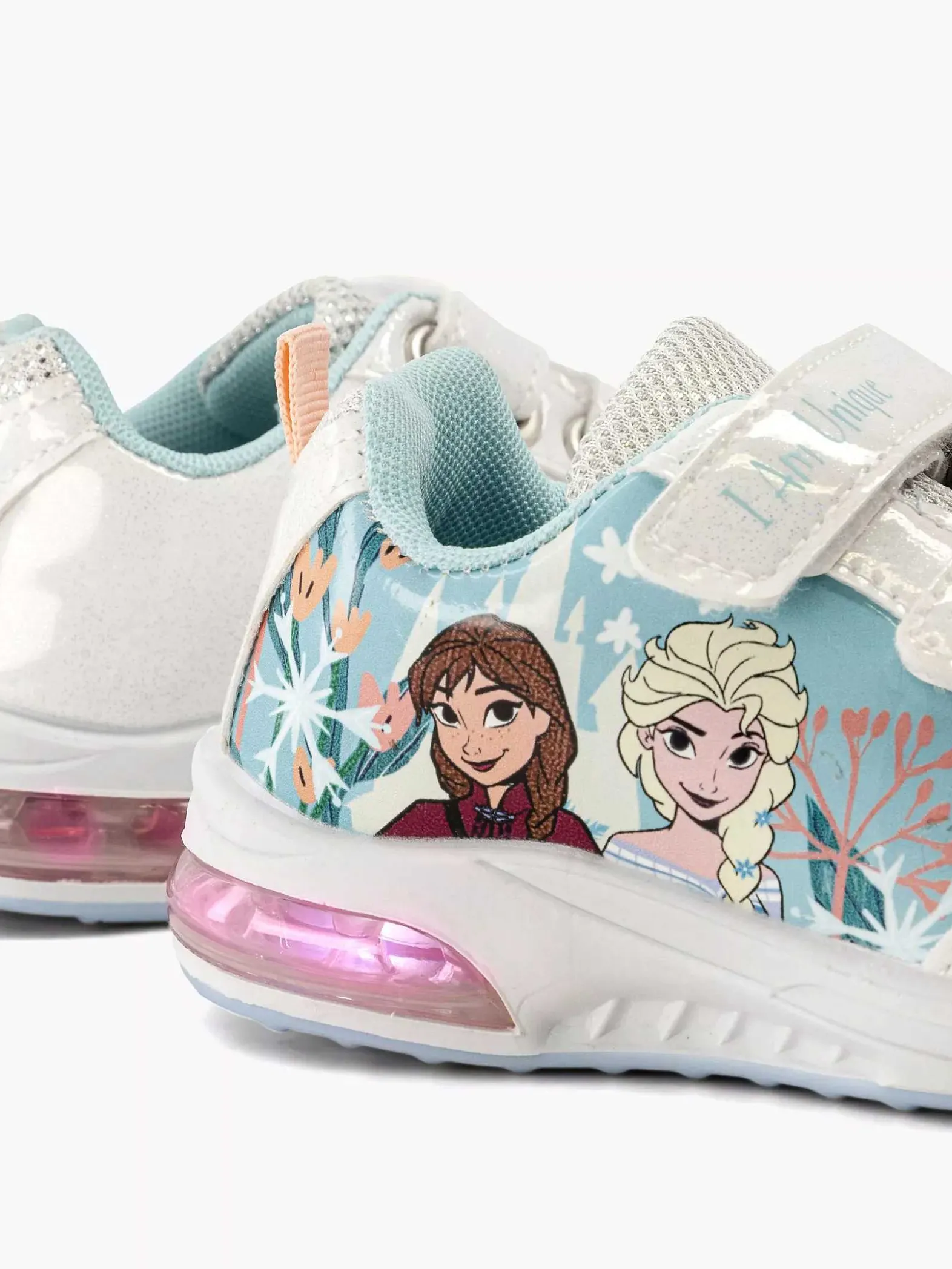 Disney Frozen Witte Sneaker Lichtjes-Kinderen Jongensschoenen