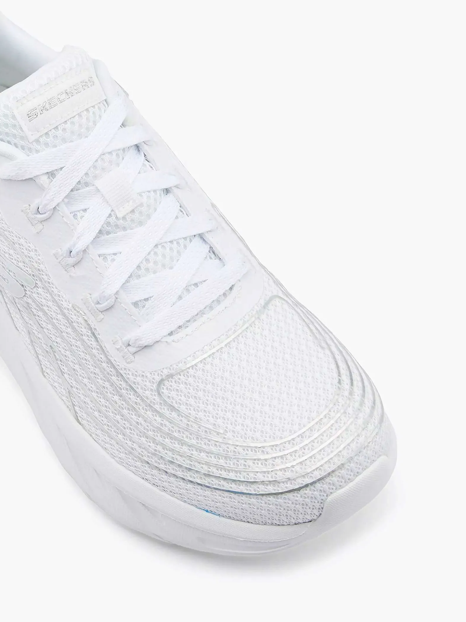 Skechers Witte Sneaker Memory Foam-Dames Sneakers