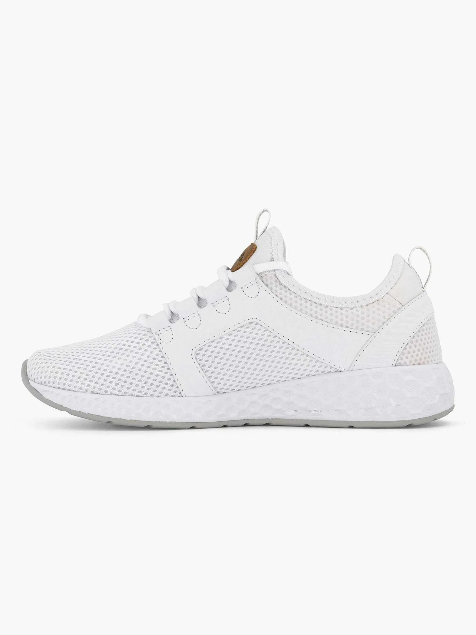 Bench Witte Sneaker Memory Foam-Dames Sneakers