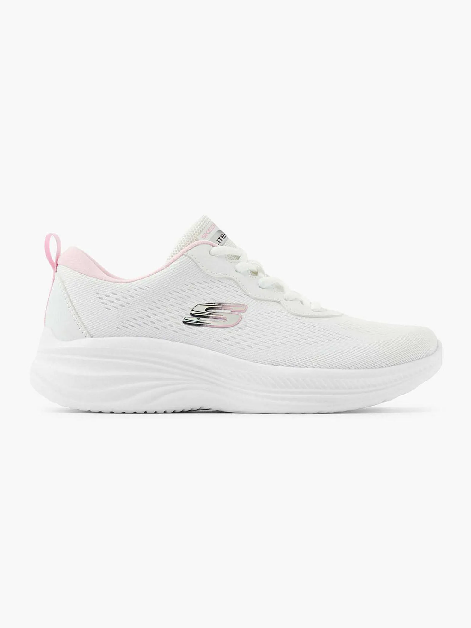 Skechers Witte Sneaker Memory Foam-Dames Sneakers