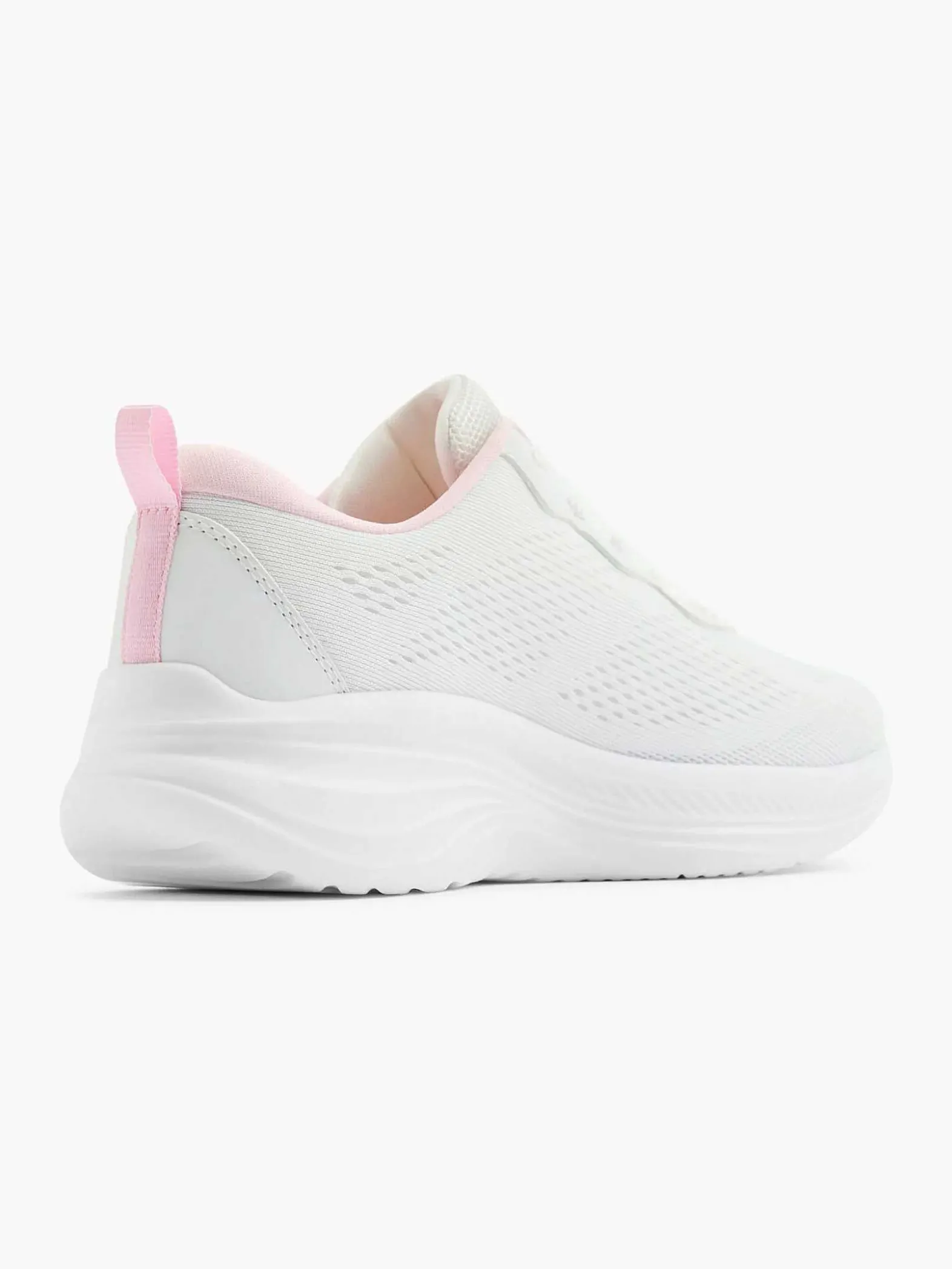 Skechers Witte Sneaker Memory Foam-Dames Sneakers