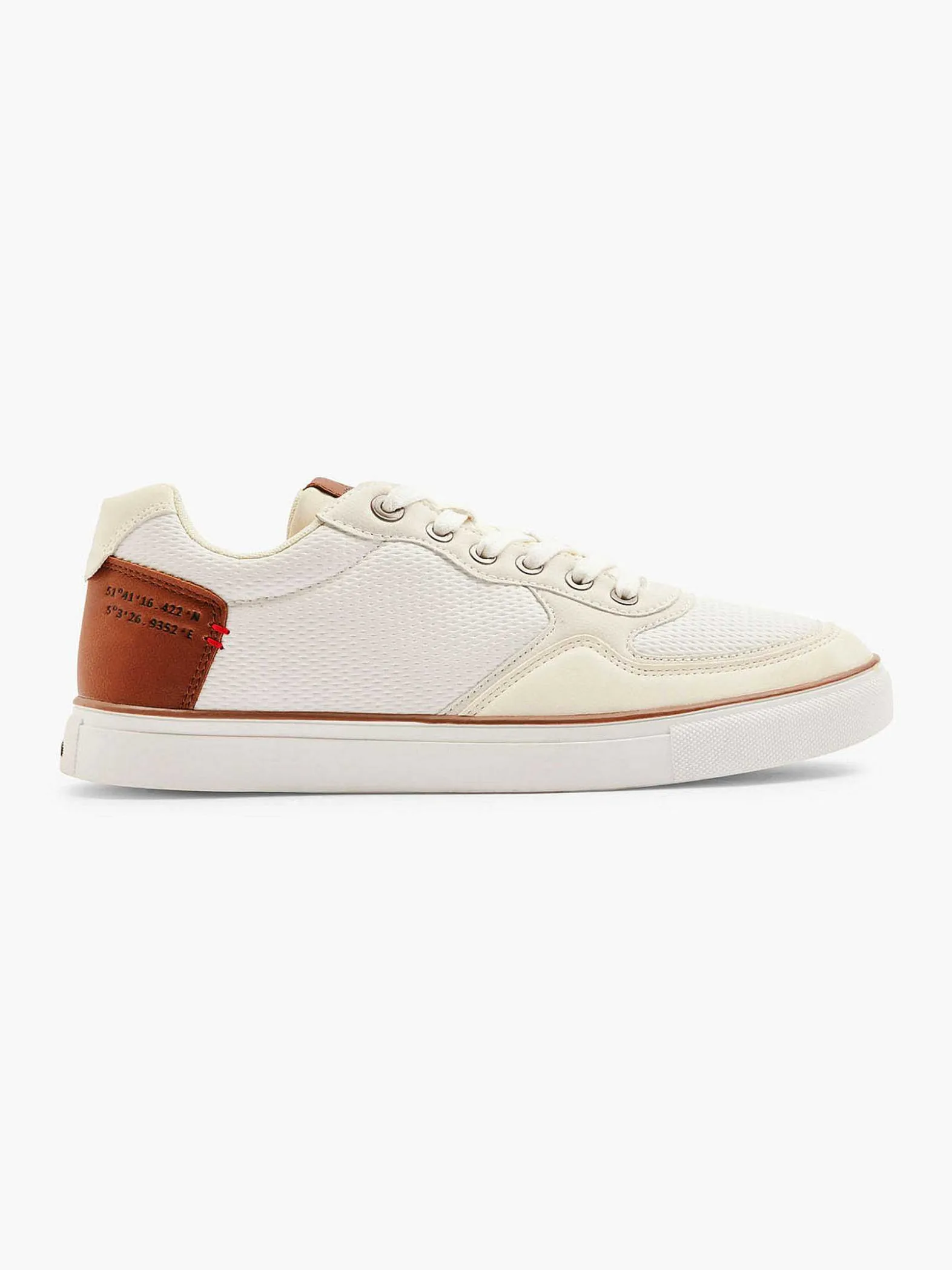 Memphis One Witte Sneaker Memory Foam-Heren Sneakers