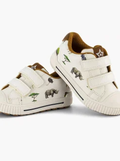 Vty Witte Sneaker Neushoorn-Kinderen Babyschoenen