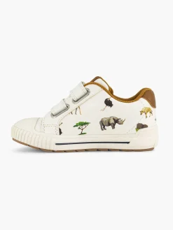 Vty Witte Sneaker Neushoorn-Kinderen Babyschoenen