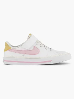 Nike Witte Sneaker Court Legacy-Kinderen Babyschoenen
