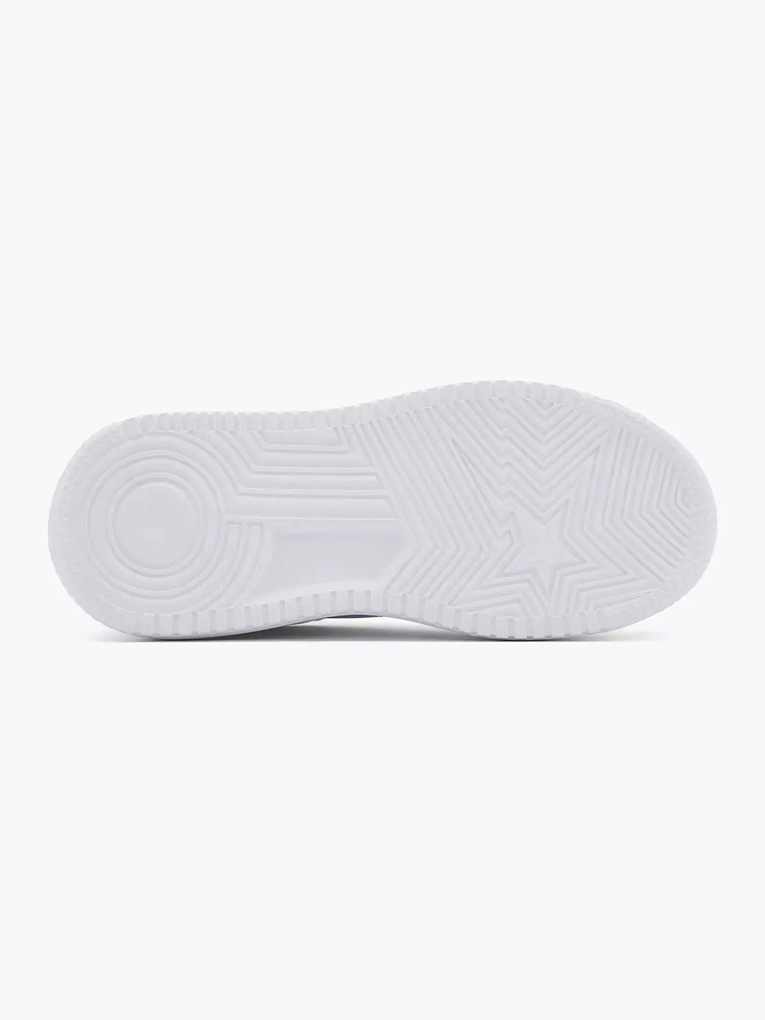 Graceland Witte Sneaker Platform-Dames Sneakers
