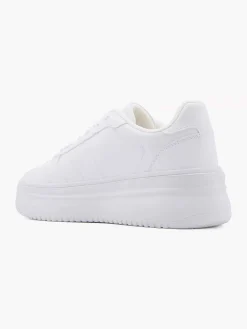 Graceland Witte Sneaker Platform-Dames Sneakers