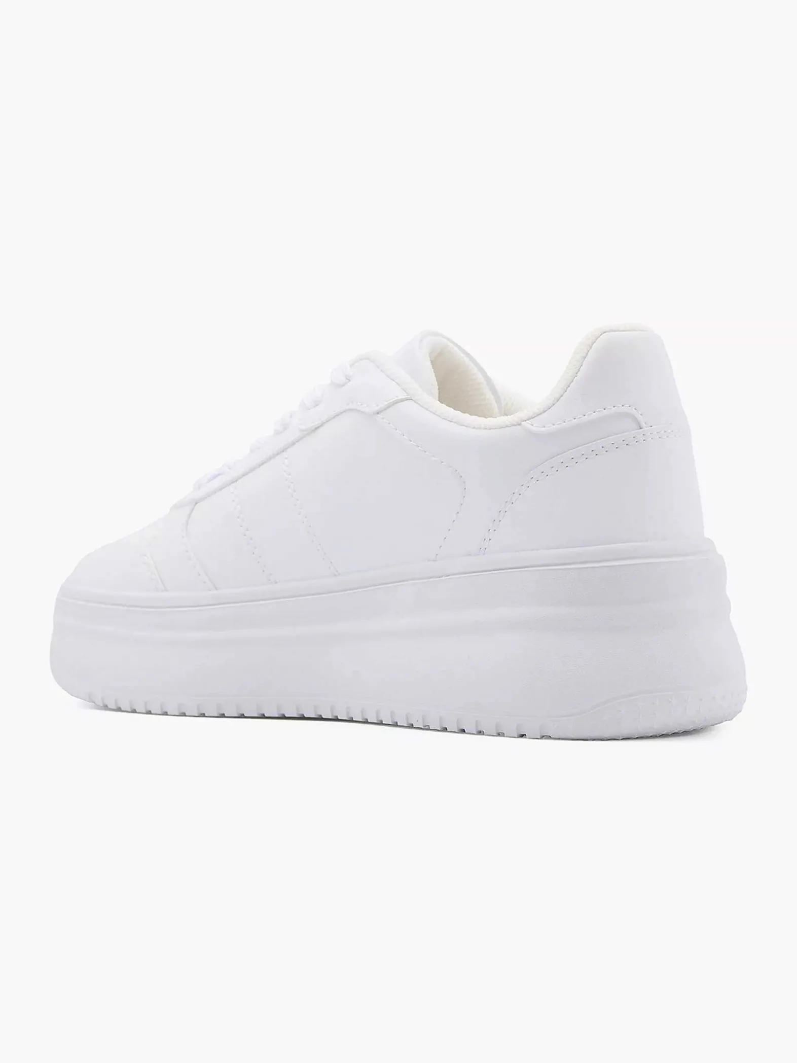 Graceland Witte Sneaker Platform-Dames Sneakers