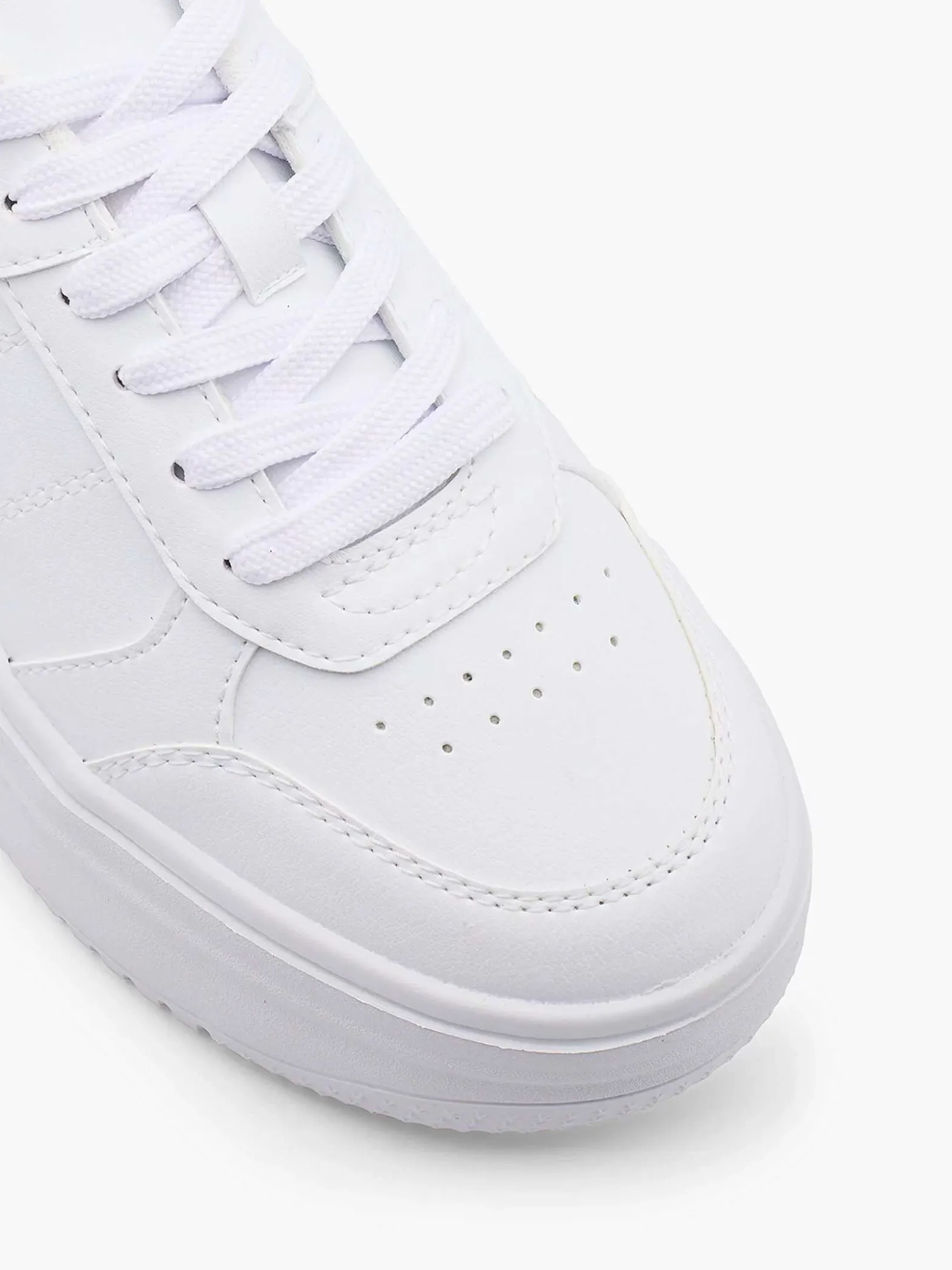 Graceland Witte Sneaker Platform-Dames Sneakers