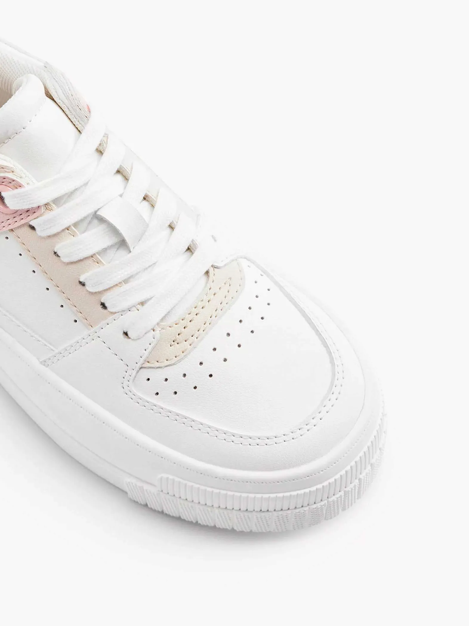 Graceland Witte Sneaker Platform-Dames Sneakers