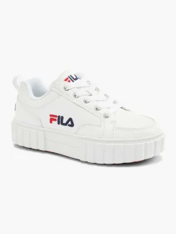 FILA Witte Sneaker Platform-Kinderen Jongensschoenen