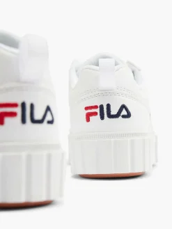FILA Witte Sneaker Platform-Kinderen Jongensschoenen