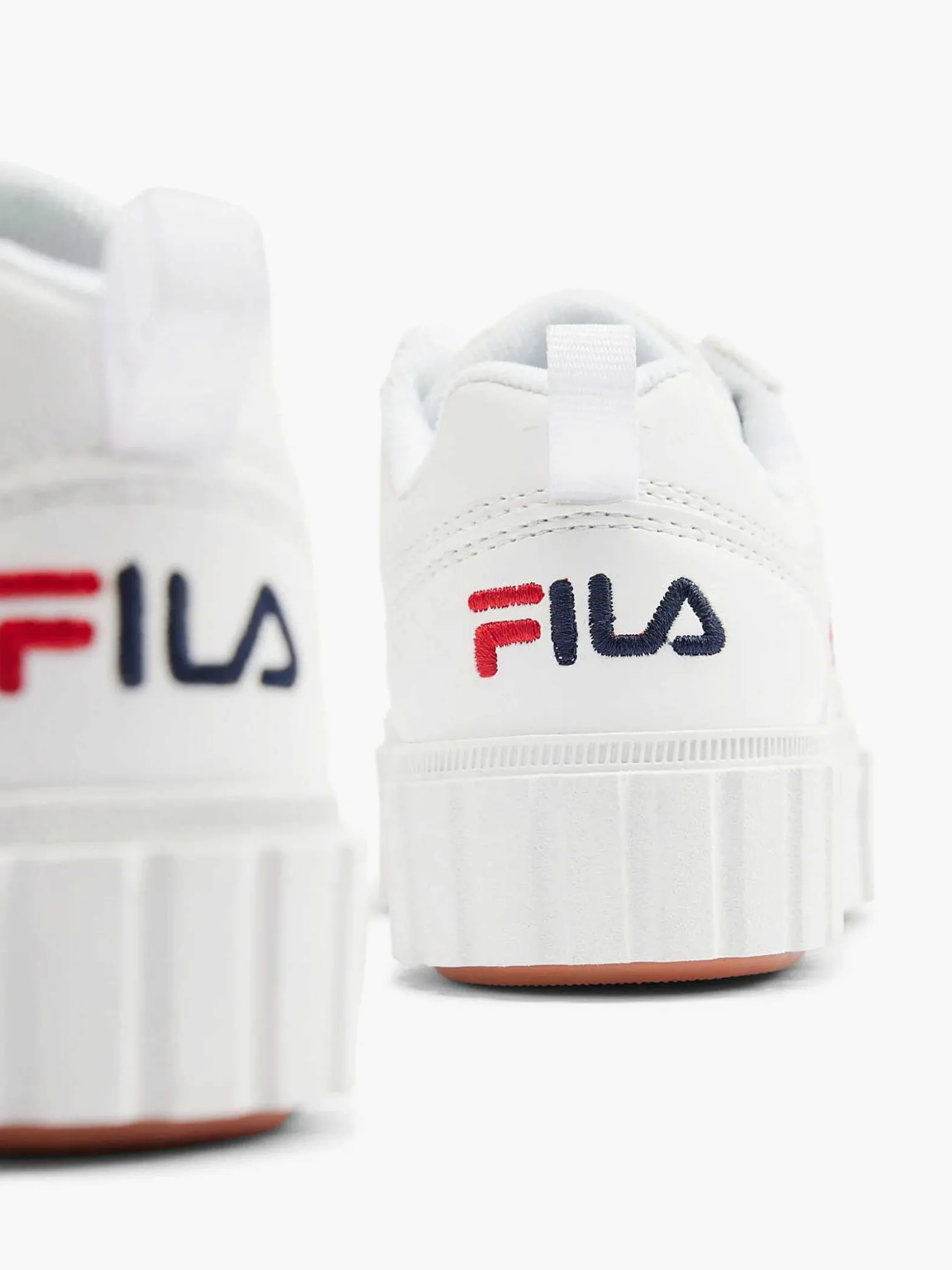 FILA Witte Sneaker Platform-Kinderen Jongensschoenen