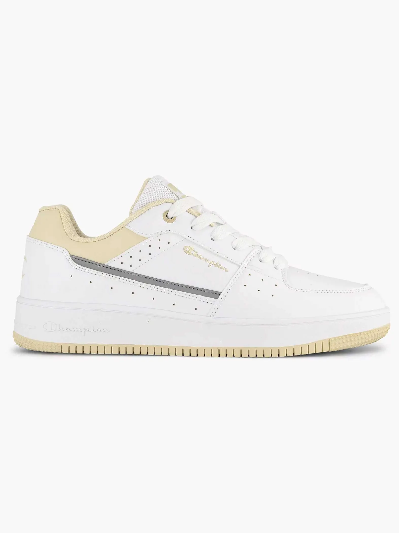 Champion Witte Sneaker Rebound Evolve Ii Low-Heren Sneakers