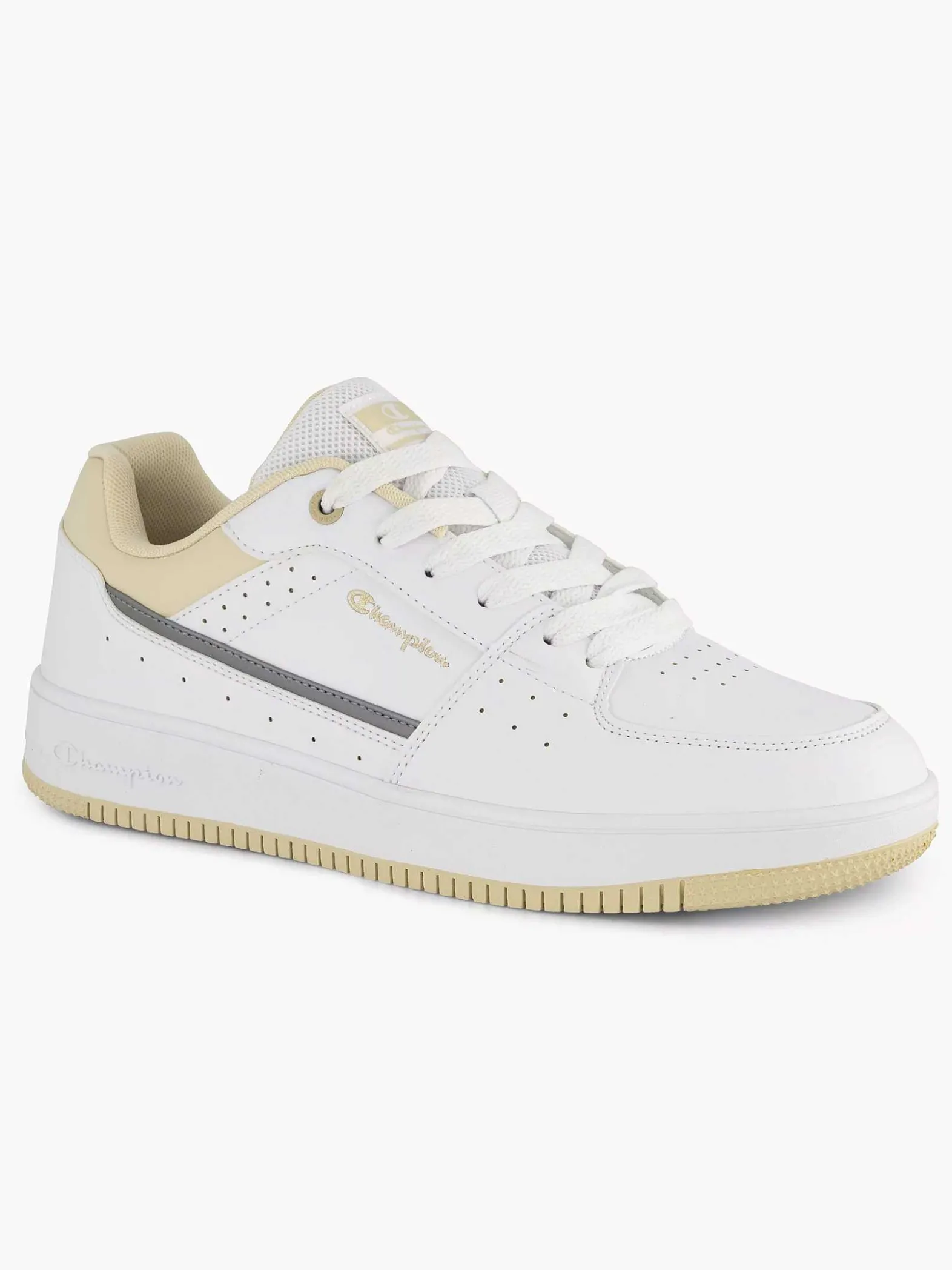 Champion Witte Sneaker Rebound Evolve Ii Low-Heren Sneakers