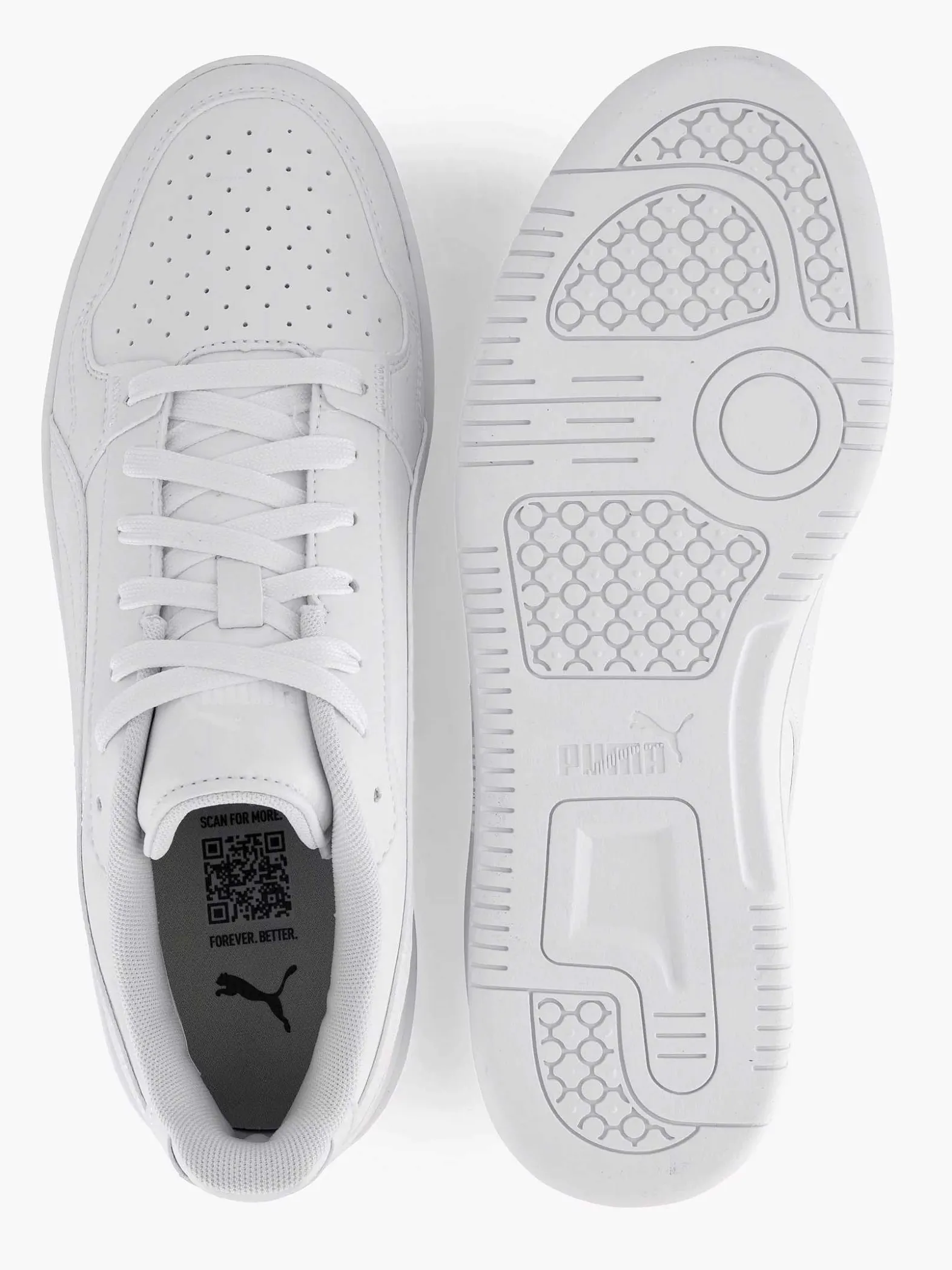 Puma Witte Sneaker Rebound Lite-Heren Sneakers