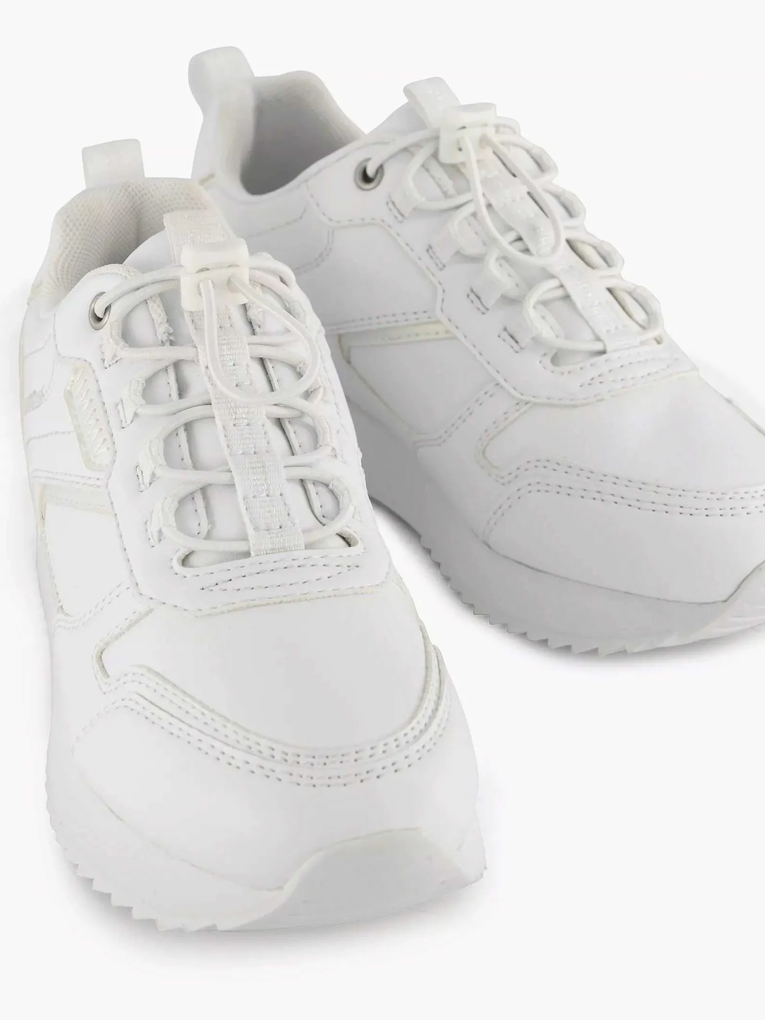 Graceland Witte Sneakers-Dames Sneakers