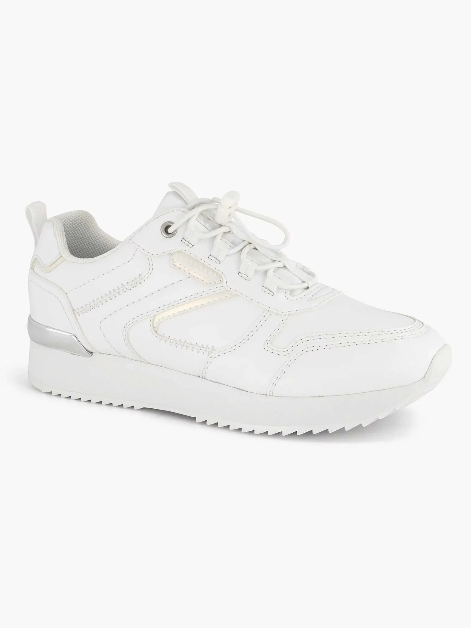 Graceland Witte Sneakers-Dames Sneakers