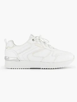Graceland Witte Sneakers-Dames Sneakers