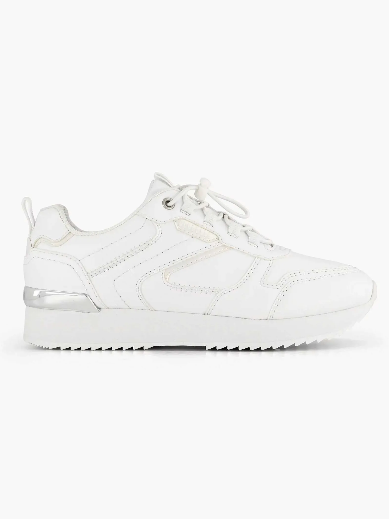 Graceland Witte Sneakers-Dames Sneakers